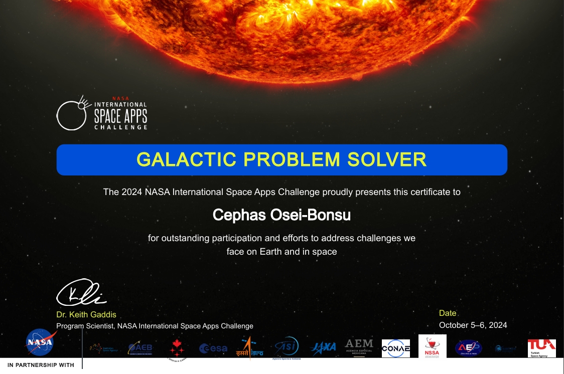 NASA Space Apps Challenge 2024